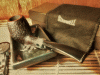 Stanwell Army Mount Black sandblasted Bent Egg Model 403.gif