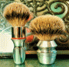 T-400 & The King after first Arko lather.gif