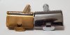 Comparing Gem 1912 to a Everready streamline razor blade to safety bar..jpg